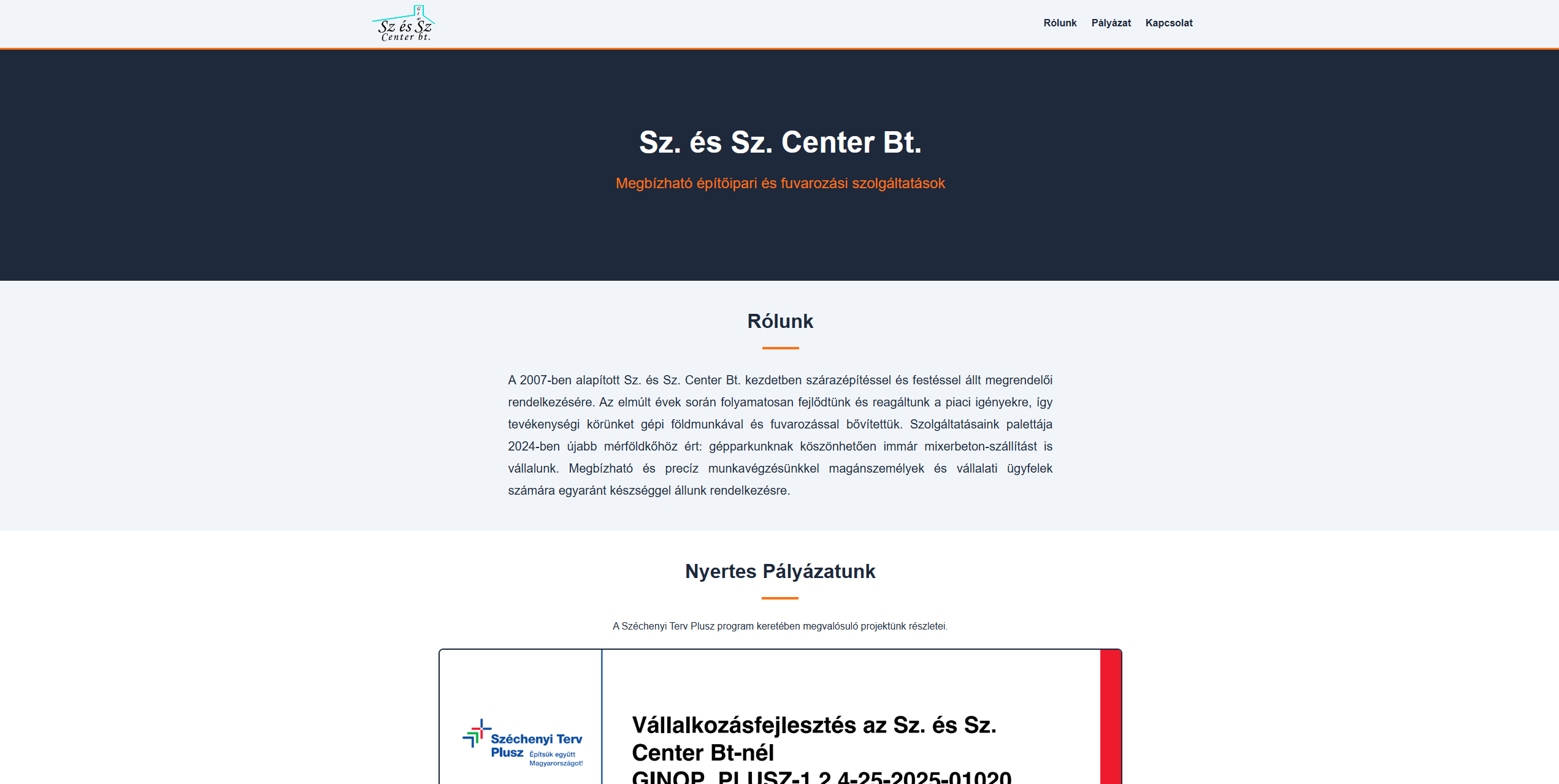 Sz. és Sz. Center Bt.